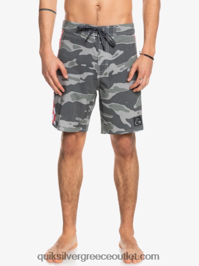 αυθεντικά boardshort arch 18 Quiksilver άνδρες 66LP841735 θαλάσσιο πεύκο