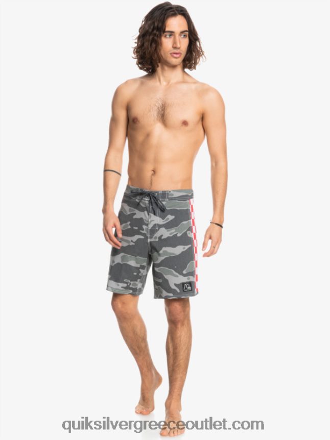 αυθεντικά boardshort arch 18 Quiksilver άνδρες 66LP841735 θαλάσσιο πεύκο