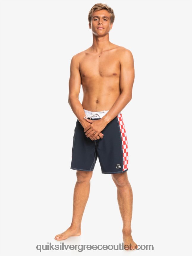 αυθεντικά boardshort arch 18 Quiksilver άνδρες 66LP841736 ναυτικό μπλέιζερ