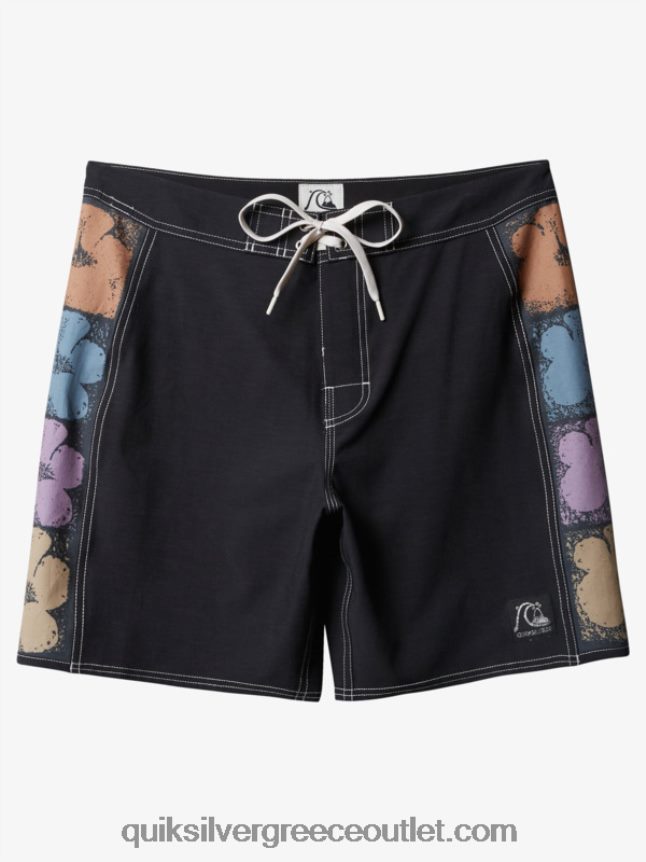 αυθεντικά boardshort arch 18 Quiksilver άνδρες 66LP841737 μαύρος