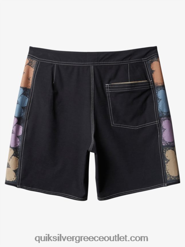 αυθεντικά boardshort arch 18 Quiksilver άνδρες 66LP841737 μαύρος