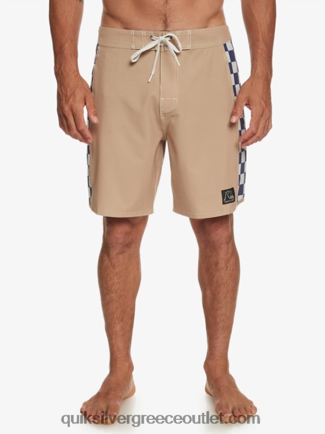 αυθεντικά boardshort arch 18 Quiksilver άνδρες 66LP84173 γκρι ελιάς