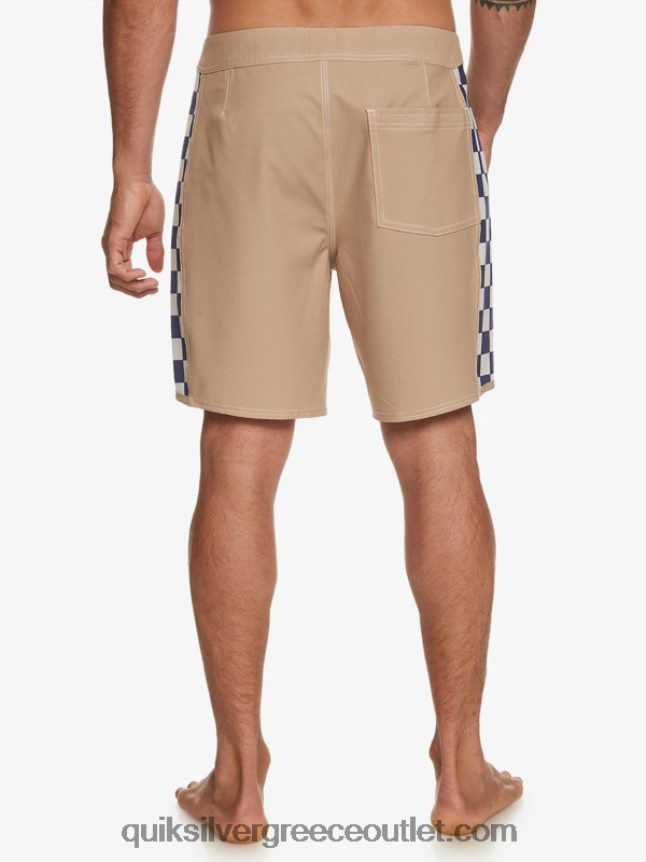 αυθεντικά boardshort arch 18 Quiksilver άνδρες 66LP84173 γκρι ελιάς