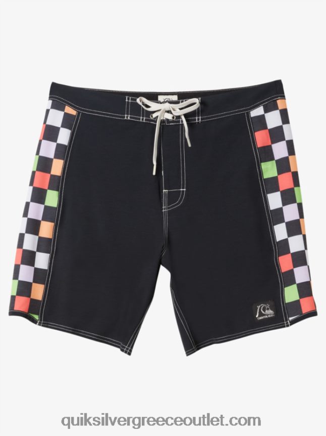 αυθεντικά boardshort arch 18 Quiksilver άνδρες 66LP84174 μαύρος