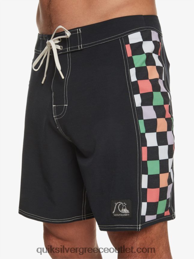 αυθεντικά boardshort arch 18 Quiksilver άνδρες 66LP84174 μαύρος