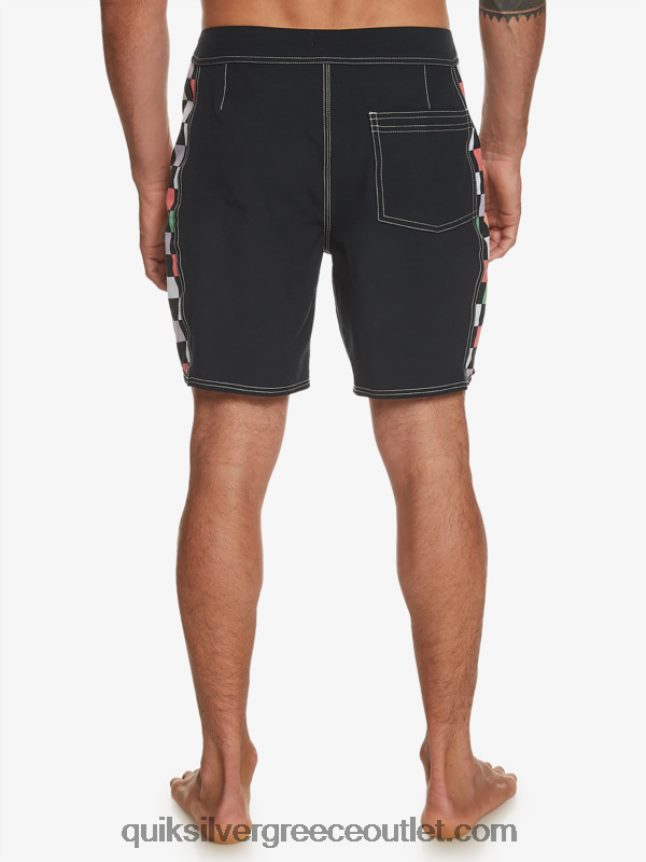 αυθεντικά boardshort arch 18 Quiksilver άνδρες 66LP84174 μαύρος