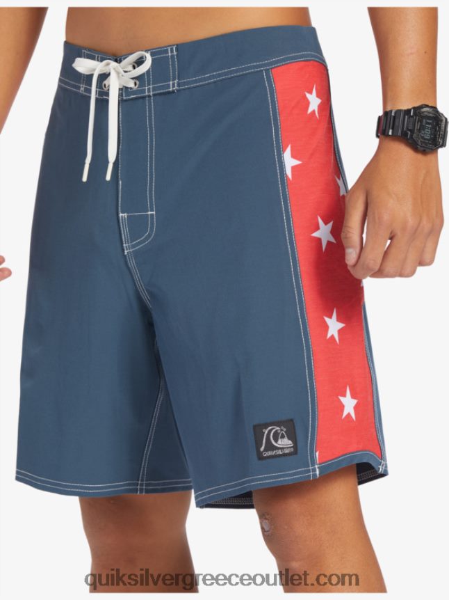 αυθεντικά boardshort arch 18 Quiksilver άνδρες 66LP84175 μεσάνυχτα ναυτικό