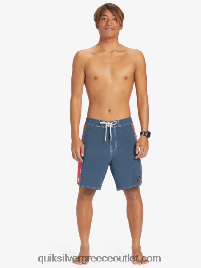 αυθεντικά boardshort arch 18 Quiksilver άνδρες 66LP84175 μεσάνυχτα ναυτικό