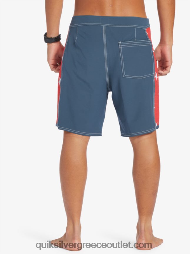 αυθεντικά boardshort arch 18 Quiksilver άνδρες 66LP84175 μεσάνυχτα ναυτικό