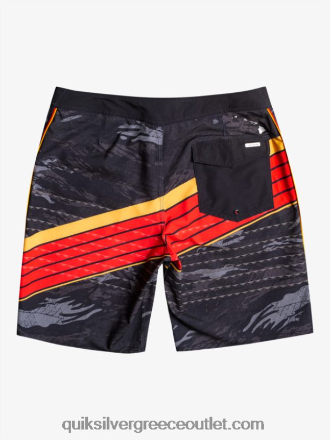 boardshort surfsilk hawaii core 20 Quiksilver άνδρες 66LP841888 ασφαλτικό σκυρόδερμα