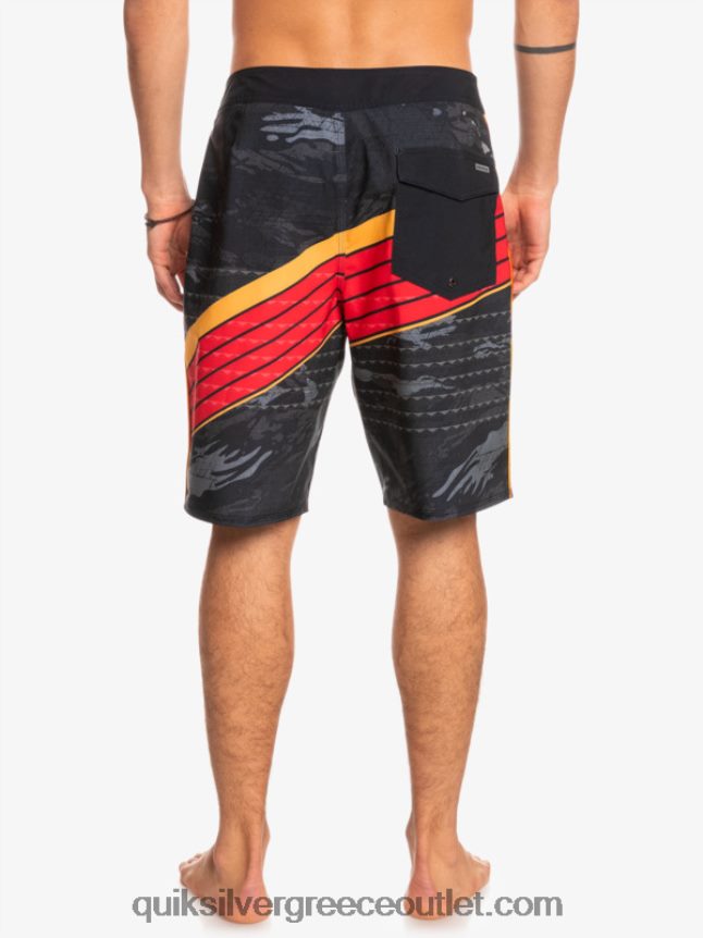 boardshort surfsilk hawaii core 20 Quiksilver άνδρες 66LP841888 ασφαλτικό σκυρόδερμα