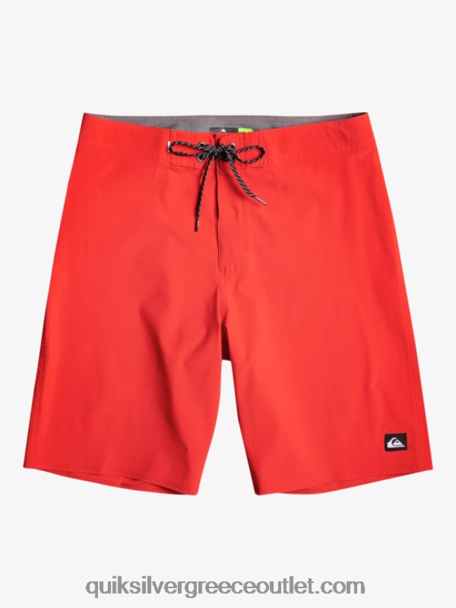 boardshort surfsilk kaimana 20 performance Quiksilver άνδρες 66LP8477 κόκκινο υψηλού κινδύνου