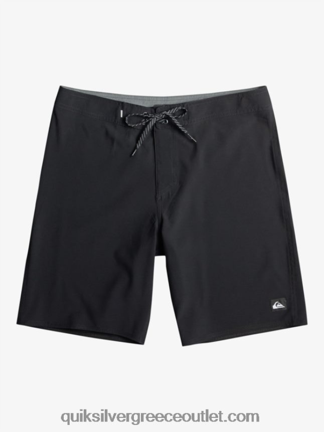 boardshort surfsilk kaimana 20 performance Quiksilver άνδρες 66LP8478 μαύρος