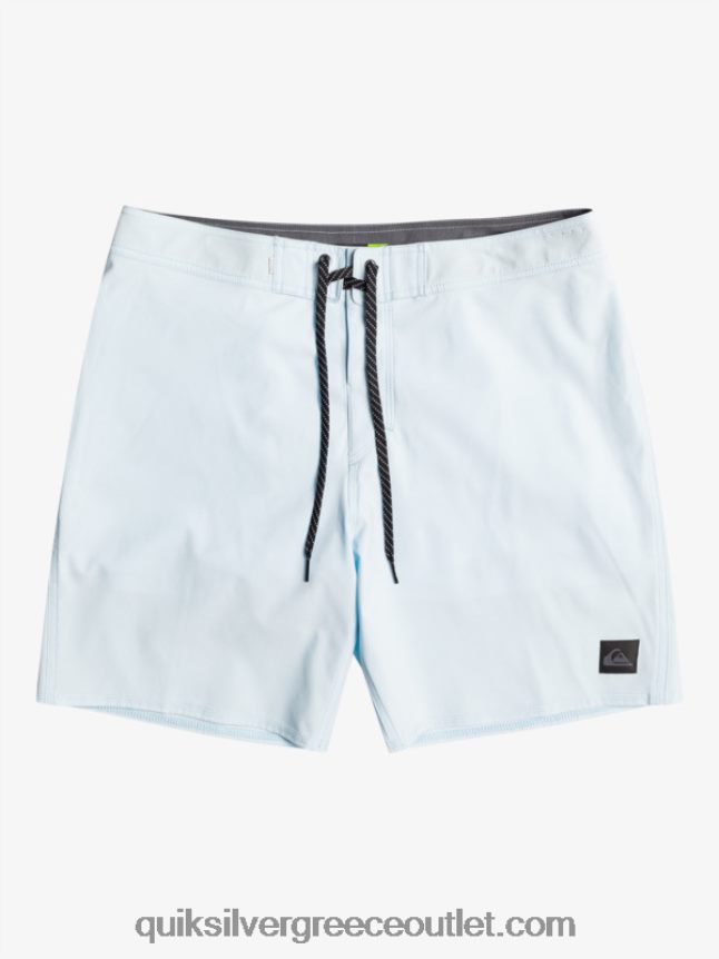 boardshort surfsilk kaimana 20 performance Quiksilver άνδρες 66LP8485 μπλε γκρι