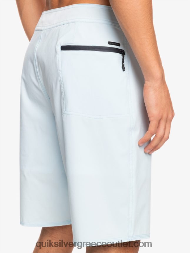 boardshort surfsilk kaimana 20 performance Quiksilver άνδρες 66LP8485 μπλε γκρι