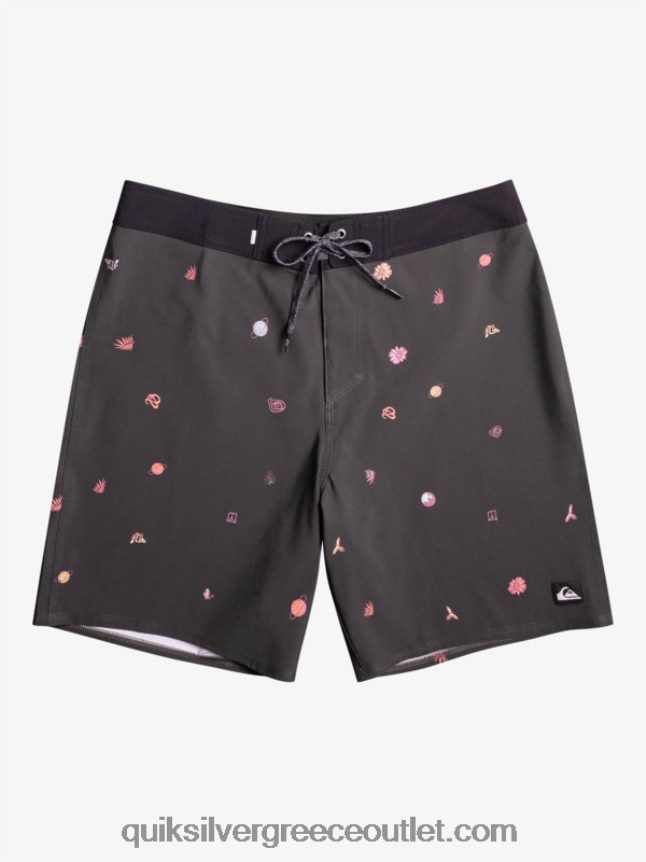 boardshort surfsilk qs 69 18 Quiksilver άνδρες 66LP84241 ασφαλτικό σκυρόδερμα