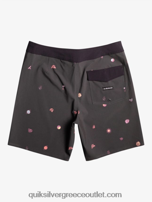 boardshort surfsilk qs 69 18 Quiksilver άνδρες 66LP84241 ασφαλτικό σκυρόδερμα