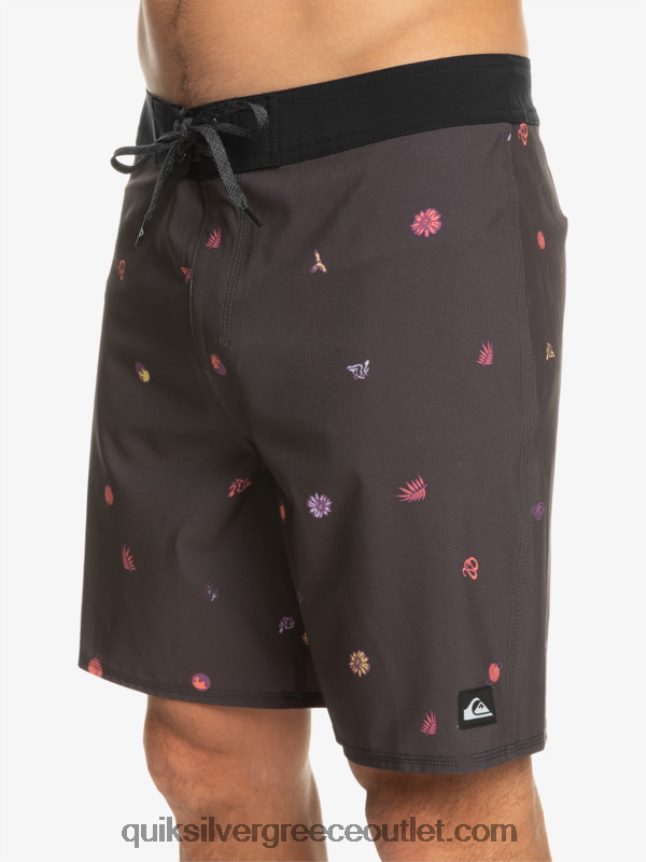 boardshort surfsilk qs 69 18 Quiksilver άνδρες 66LP84241 ασφαλτικό σκυρόδερμα