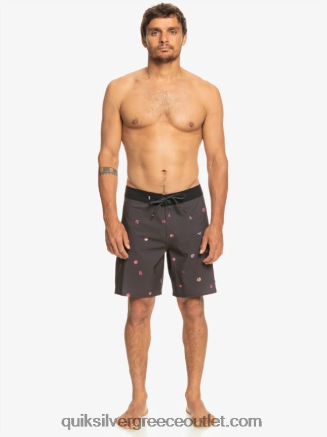 boardshort surfsilk qs 69 18 Quiksilver άνδρες 66LP84241 ασφαλτικό σκυρόδερμα