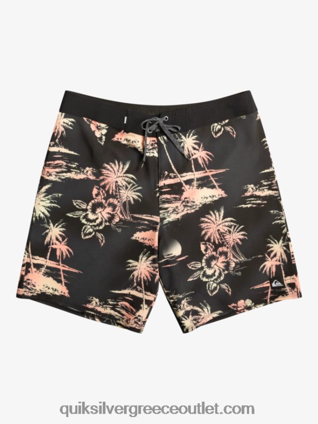 boardshort surfsilk qs 69 18 Quiksilver άνδρες 66LP84243 μαύρος