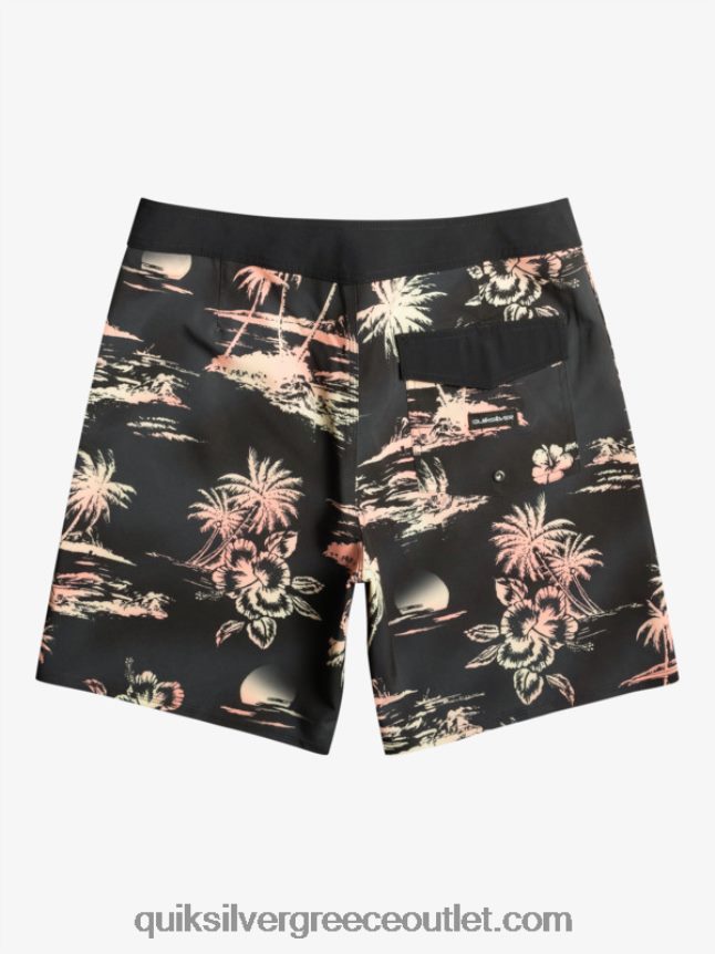 boardshort surfsilk qs 69 18 Quiksilver άνδρες 66LP84243 μαύρος