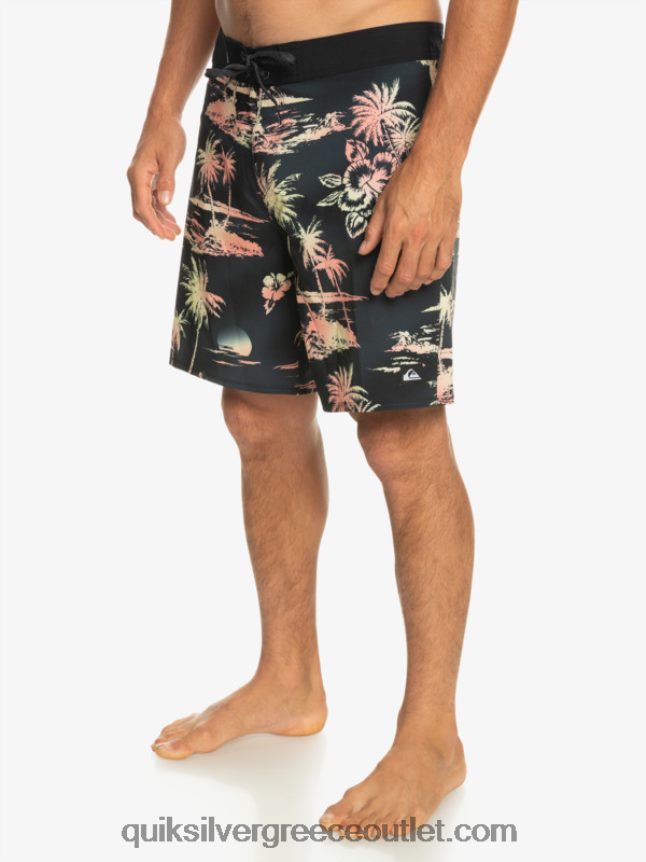 boardshort surfsilk qs 69 18 Quiksilver άνδρες 66LP84243 μαύρος