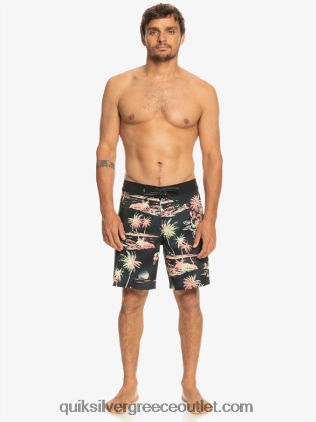 boardshort surfsilk qs 69 18 Quiksilver άνδρες 66LP84243 μαύρος