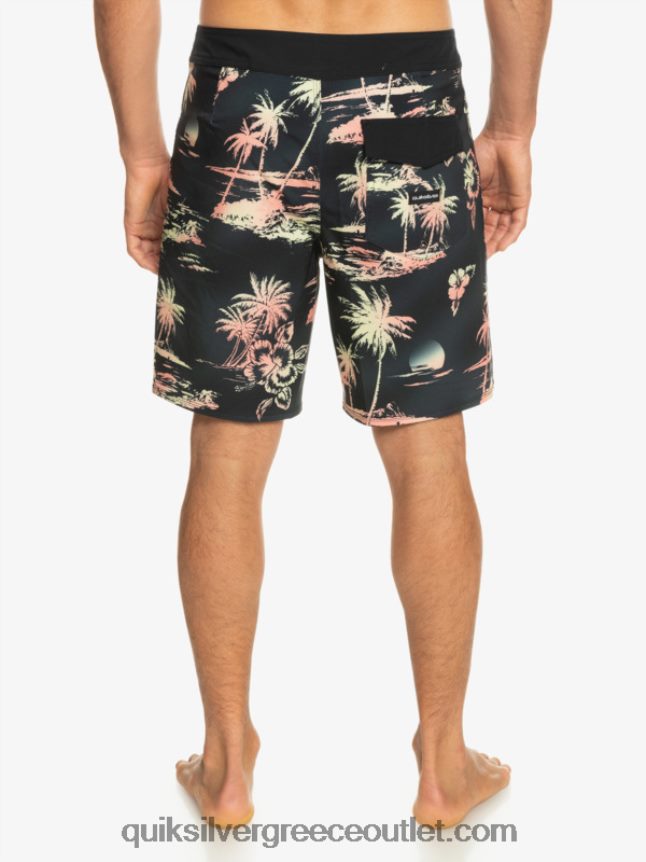 boardshort surfsilk qs 69 18 Quiksilver άνδρες 66LP84243 μαύρος