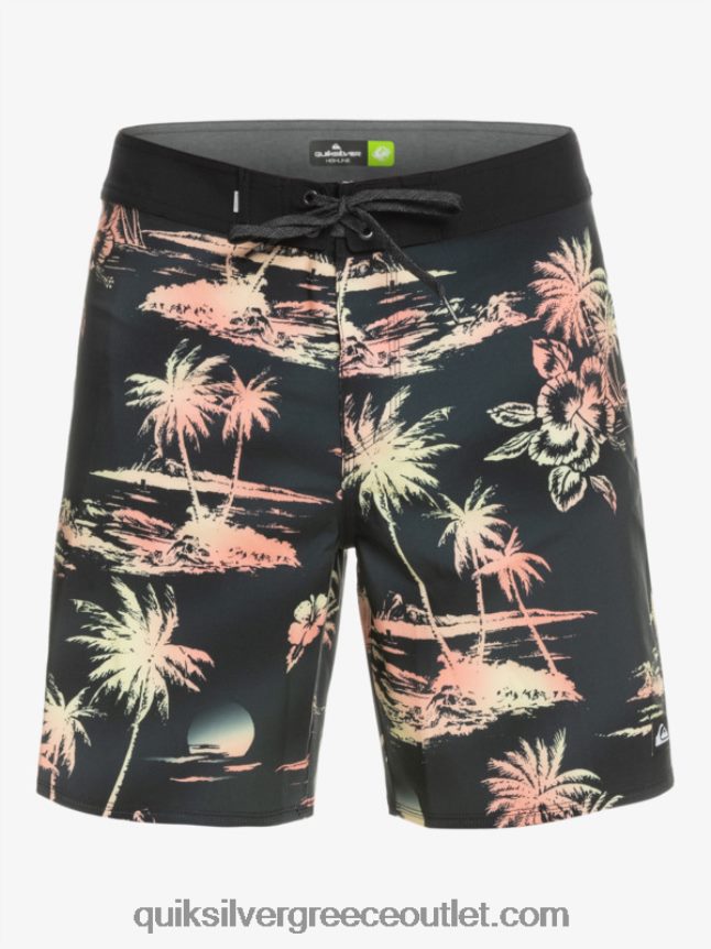 boardshort surfsilk qs 69 18 Quiksilver άνδρες 66LP84243 μαύρος