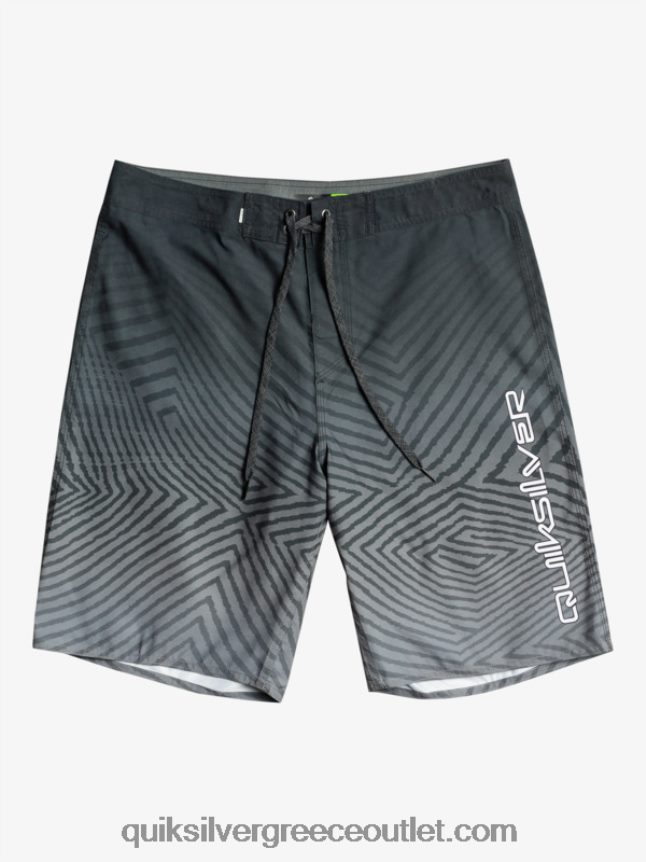 καθημερινό στημόνι fade 20 boardshorts Quiksilver άνδρες 66LP841281 μαύρος