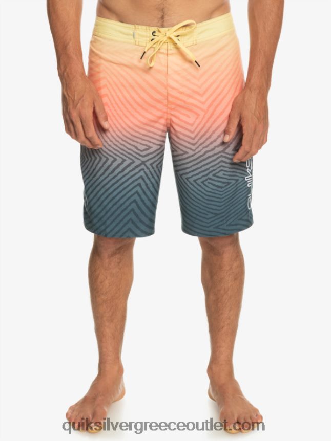 καθημερινό στημόνι fade 20 boardshorts Quiksilver άνδρες 66LP841284 μεσάνυχτα ναυτικό
