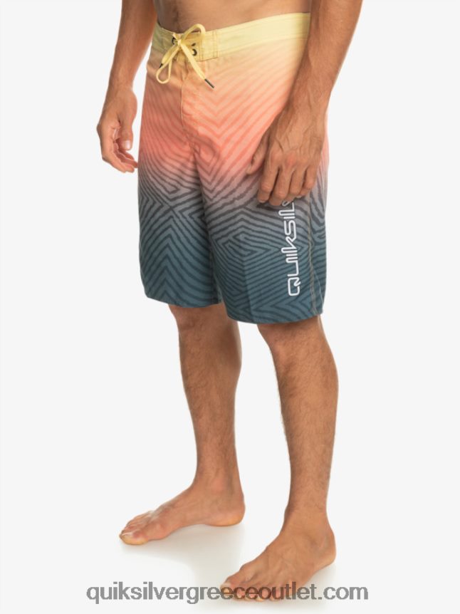 καθημερινό στημόνι fade 20 boardshorts Quiksilver άνδρες 66LP841284 μεσάνυχτα ναυτικό