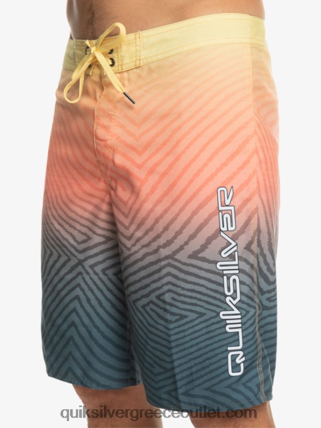 καθημερινό στημόνι fade 20 boardshorts Quiksilver άνδρες 66LP841284 μεσάνυχτα ναυτικό