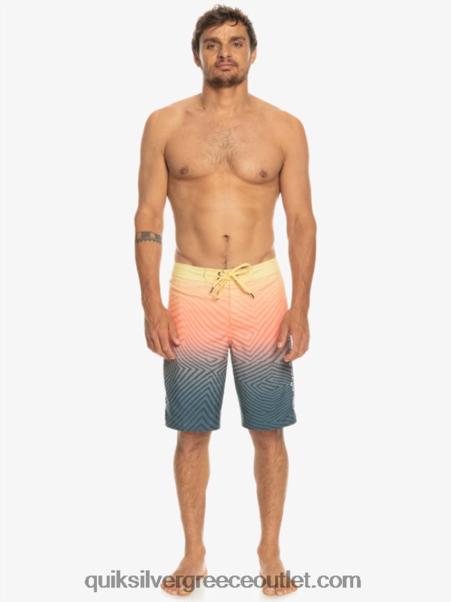 καθημερινό στημόνι fade 20 boardshorts Quiksilver άνδρες 66LP841284 μεσάνυχτα ναυτικό