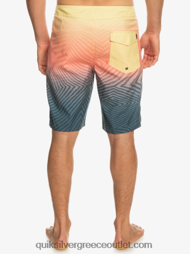 καθημερινό στημόνι fade 20 boardshorts Quiksilver άνδρες 66LP841284 μεσάνυχτα ναυτικό