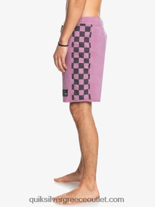 αυθεντικό τόξο hempstretch πλύθηκε 18 παντελόνια Quiksilver άνδρες 66LP841669 σκονισμένη ορχιδέα