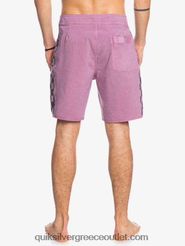 αυθεντικό τόξο hempstretch πλύθηκε 18 παντελόνια Quiksilver άνδρες 66LP841669 σκονισμένη ορχιδέα