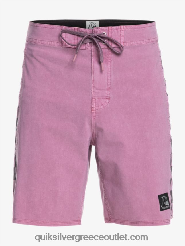 αυθεντικό τόξο hempstretch πλύθηκε 18 παντελόνια Quiksilver άνδρες 66LP841669 σκονισμένη ορχιδέα