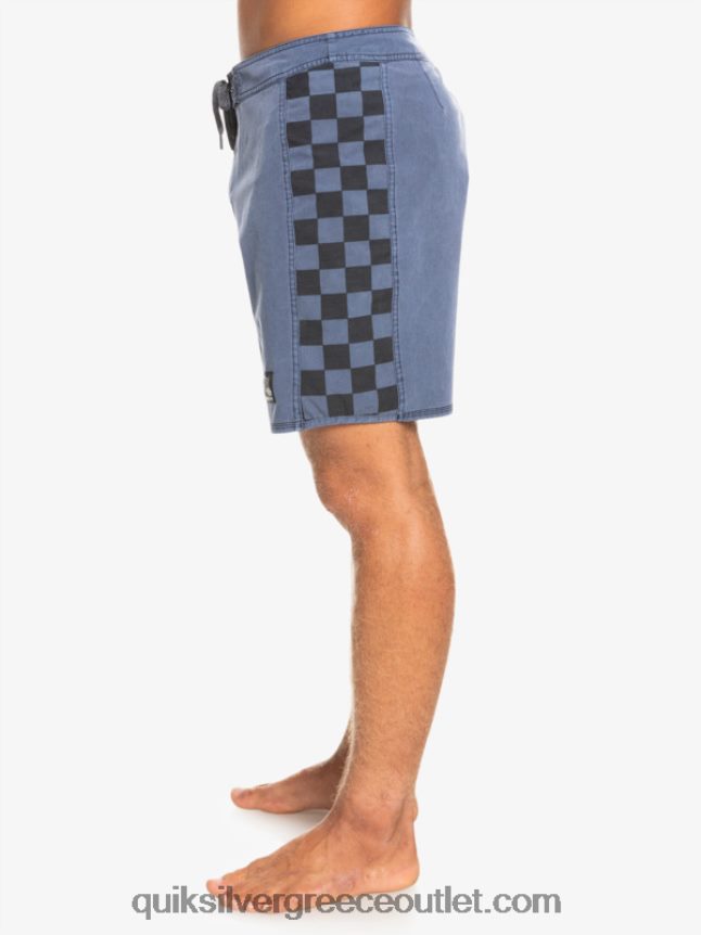 αυθεντικό τόξο hempstretch πλύθηκε 18 παντελόνια Quiksilver άνδρες 66LP841670 ναυτικό μπλέιζερ