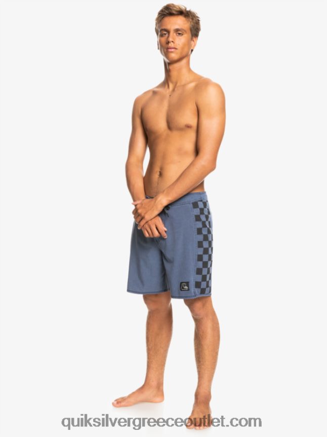 αυθεντικό τόξο hempstretch πλύθηκε 18 παντελόνια Quiksilver άνδρες 66LP841670 ναυτικό μπλέιζερ