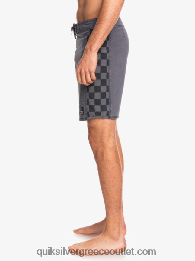 αυθεντικό τόξο hempstretch πλύθηκε 18 παντελόνια Quiksilver άνδρες 66LP841671 μαύρος