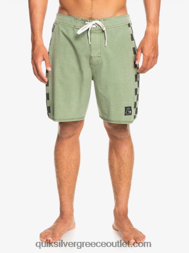 αυθεντικό τόξο hempstretch πλύθηκε 18 παντελόνια Quiksilver άνδρες 66LP841672 θυμάρι