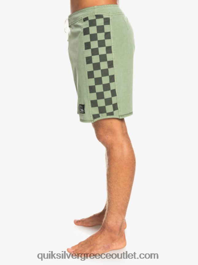 αυθεντικό τόξο hempstretch πλύθηκε 18 παντελόνια Quiksilver άνδρες 66LP841672 θυμάρι