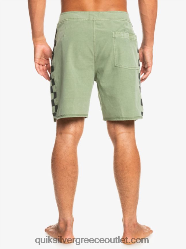 αυθεντικό τόξο hempstretch πλύθηκε 18 παντελόνια Quiksilver άνδρες 66LP841672 θυμάρι
