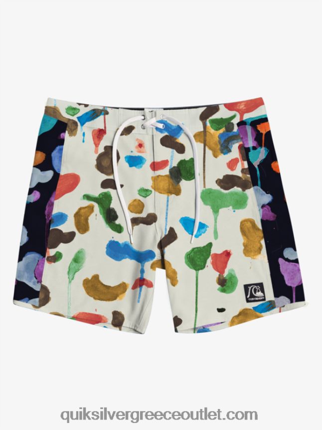 αυθεντικό κενό καμβά αψίδας hempstretch 18 boardshort Quiksilver άνδρες 66LP841822 natas kaupas - σημύδα
