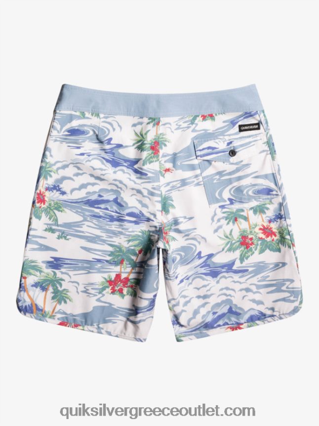 χτένι hempstretch 19 boardshort Quiksilver άνδρες 66LP841739 σημύδα