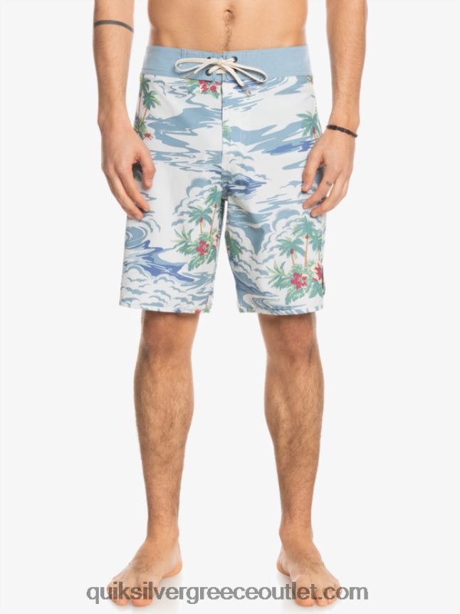 χτένι hempstretch 19 boardshort Quiksilver άνδρες 66LP841739 σημύδα