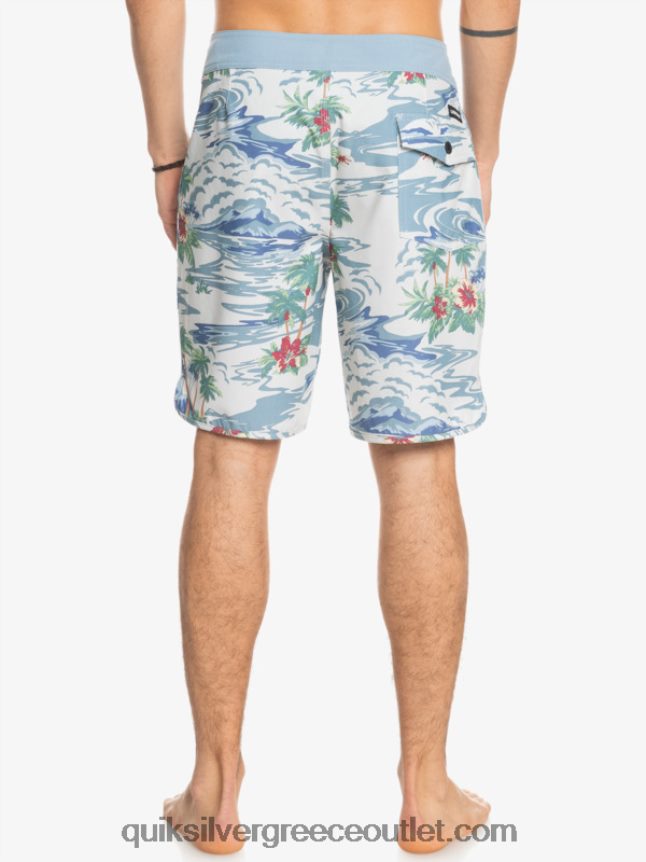 χτένι hempstretch 19 boardshort Quiksilver άνδρες 66LP841739 σημύδα
