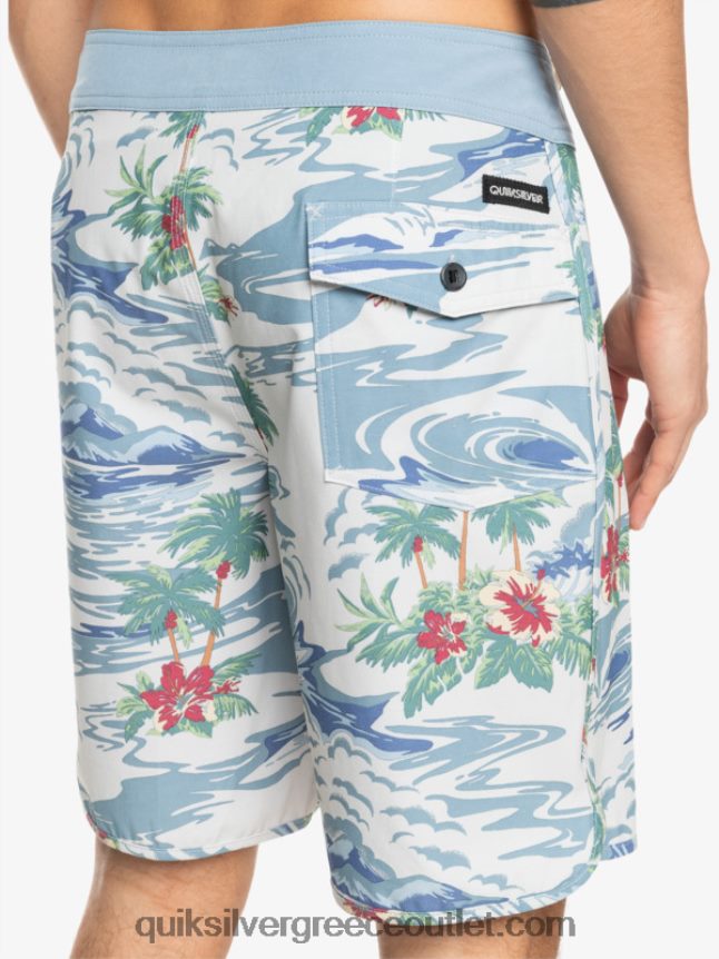 χτένι hempstretch 19 boardshort Quiksilver άνδρες 66LP841739 σημύδα