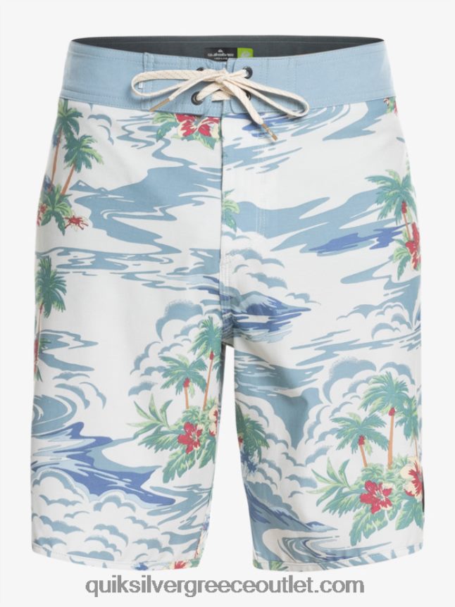 χτένι hempstretch 19 boardshort Quiksilver άνδρες 66LP841739 σημύδα